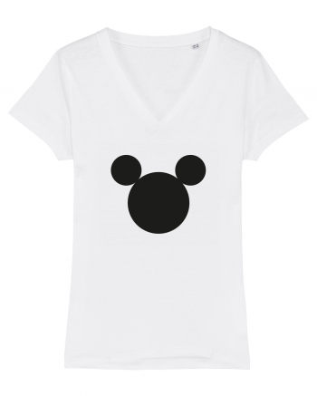 Mickey Mouse Design White