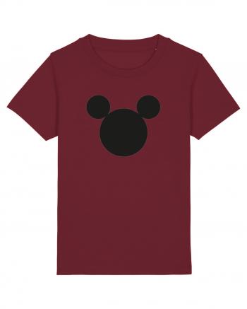 Mickey Mouse Design Burgundy