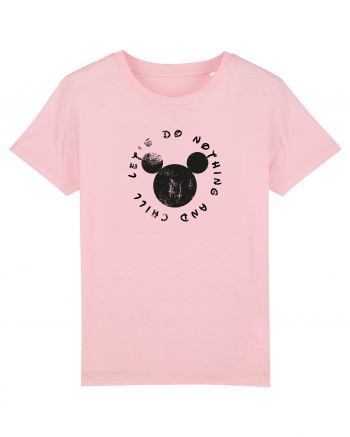 Let's Do Nothing Design Cotton Pink