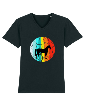 Retro Horse Design Black