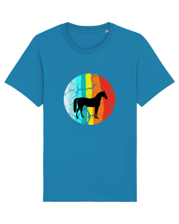 Retro Horse Design Azur