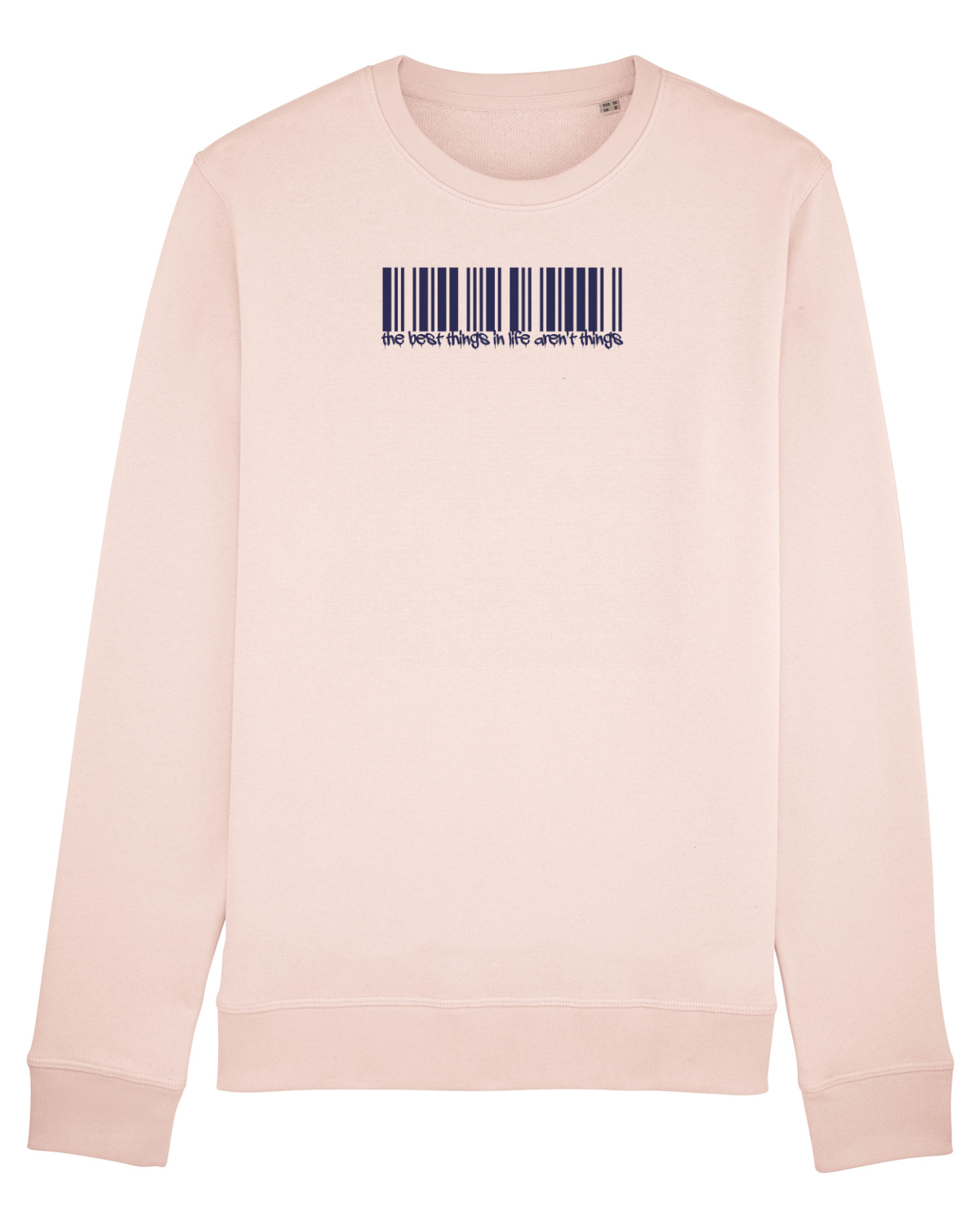 Bluză mânecă lungă Unisex Rise Candy Pink