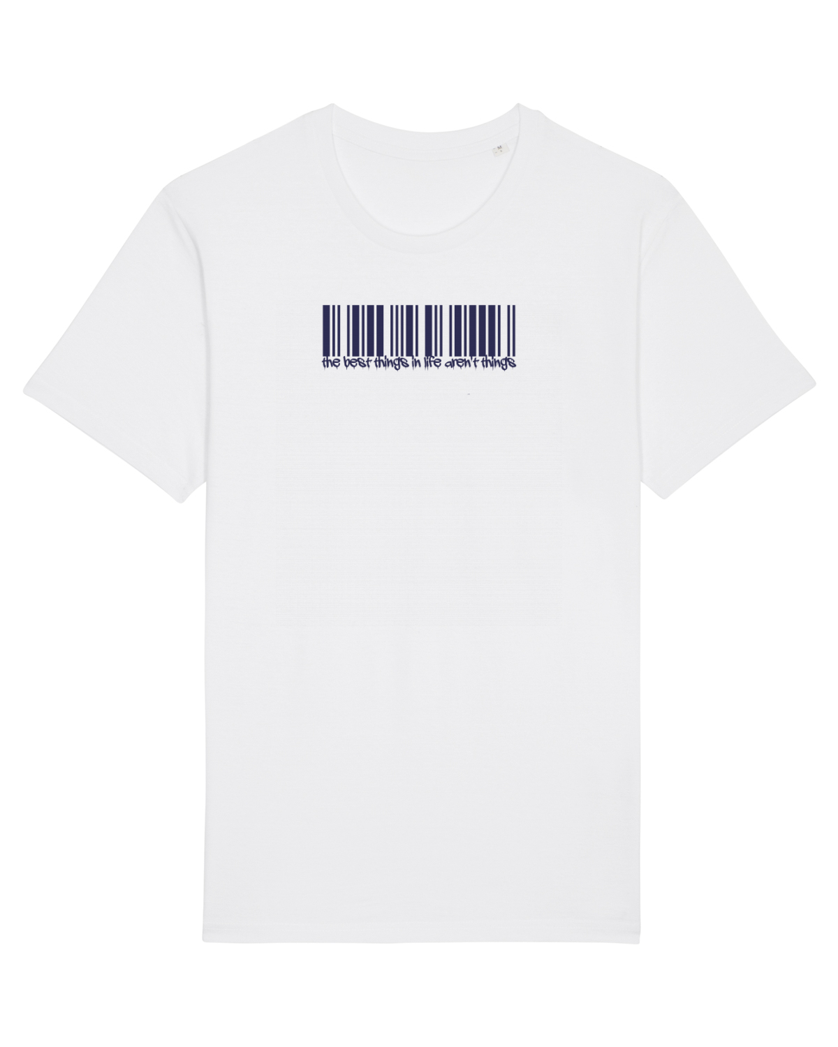 Tricou mânecă scurtă Unisex Rocker White