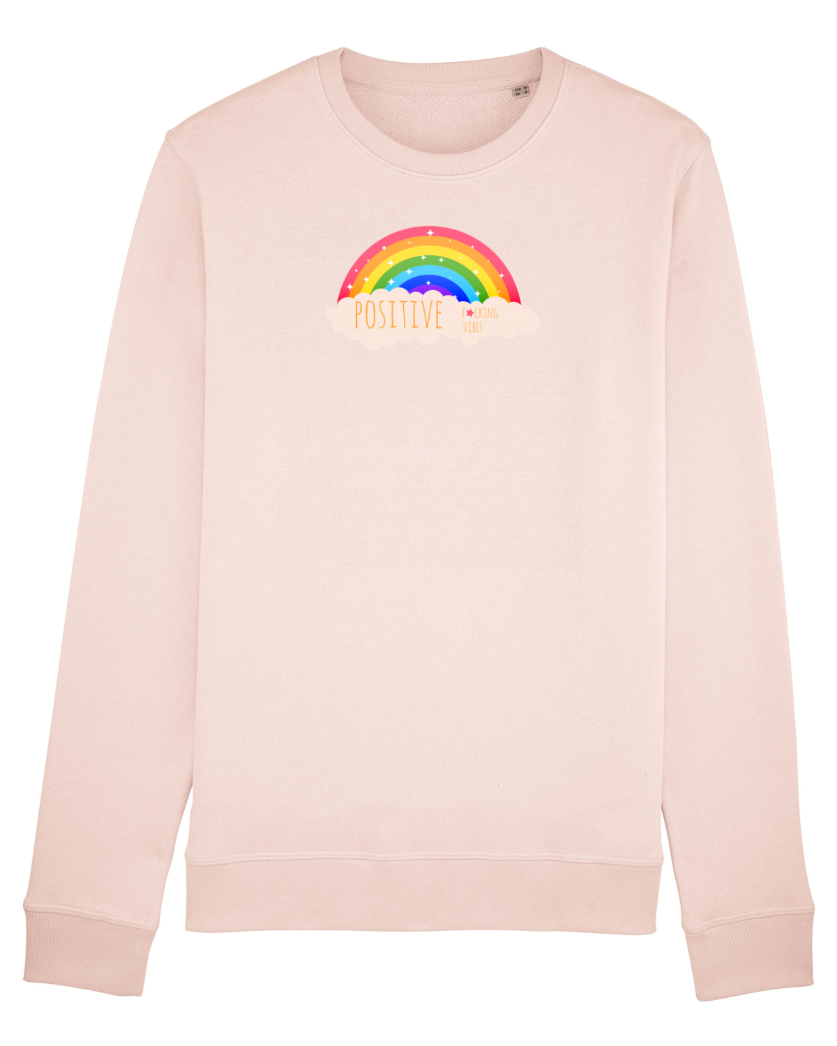 Bluză mânecă lungă Unisex Rise Candy Pink