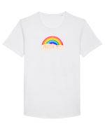 positive Tricou mânecă scurtă guler larg Bărbat Skater