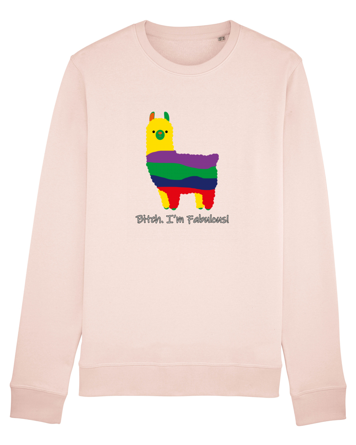 Bluză mânecă lungă Unisex Rise Candy Pink