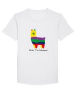 Lama Design Tricou mânecă scurtă guler larg Bărbat Skater