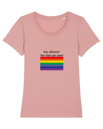 LGBT Kiss Design Canyon Pink