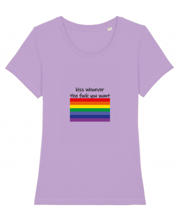 LGBT Kiss Design Lavender Dawn