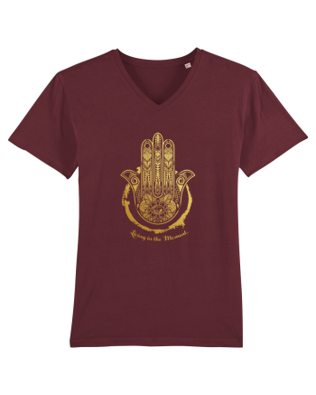Hamsa   Burgundy