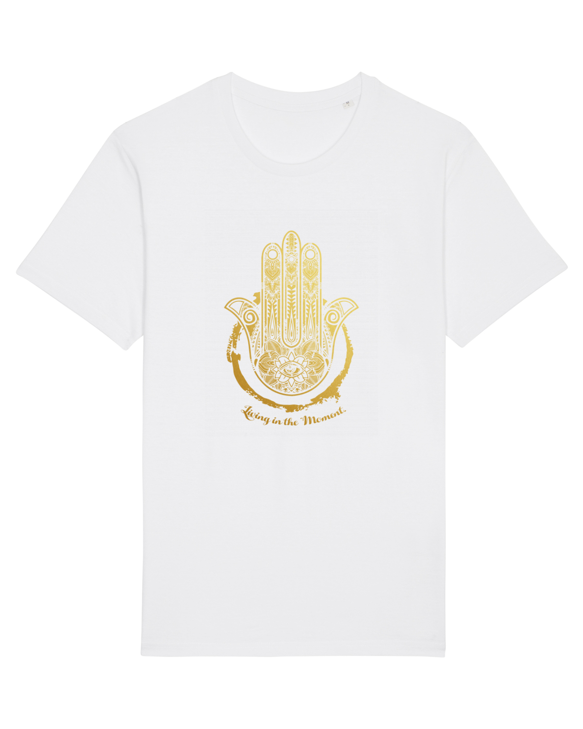 Tricou mânecă scurtă Unisex Rocker White
