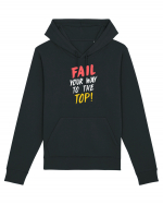 Fail your way to the top. Hanorac Unisex Drummer