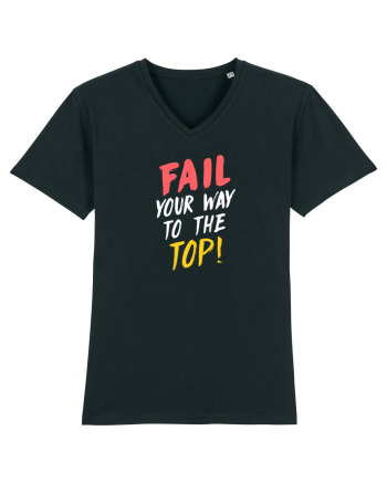 Fail your way to the top. Black
