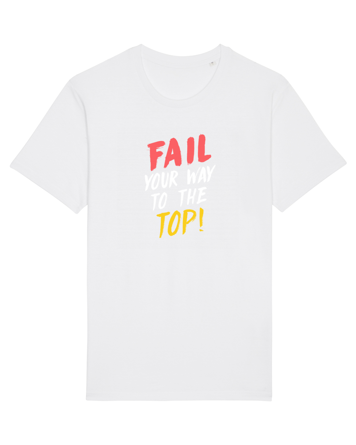 Tricou mânecă scurtă Unisex Rocker White