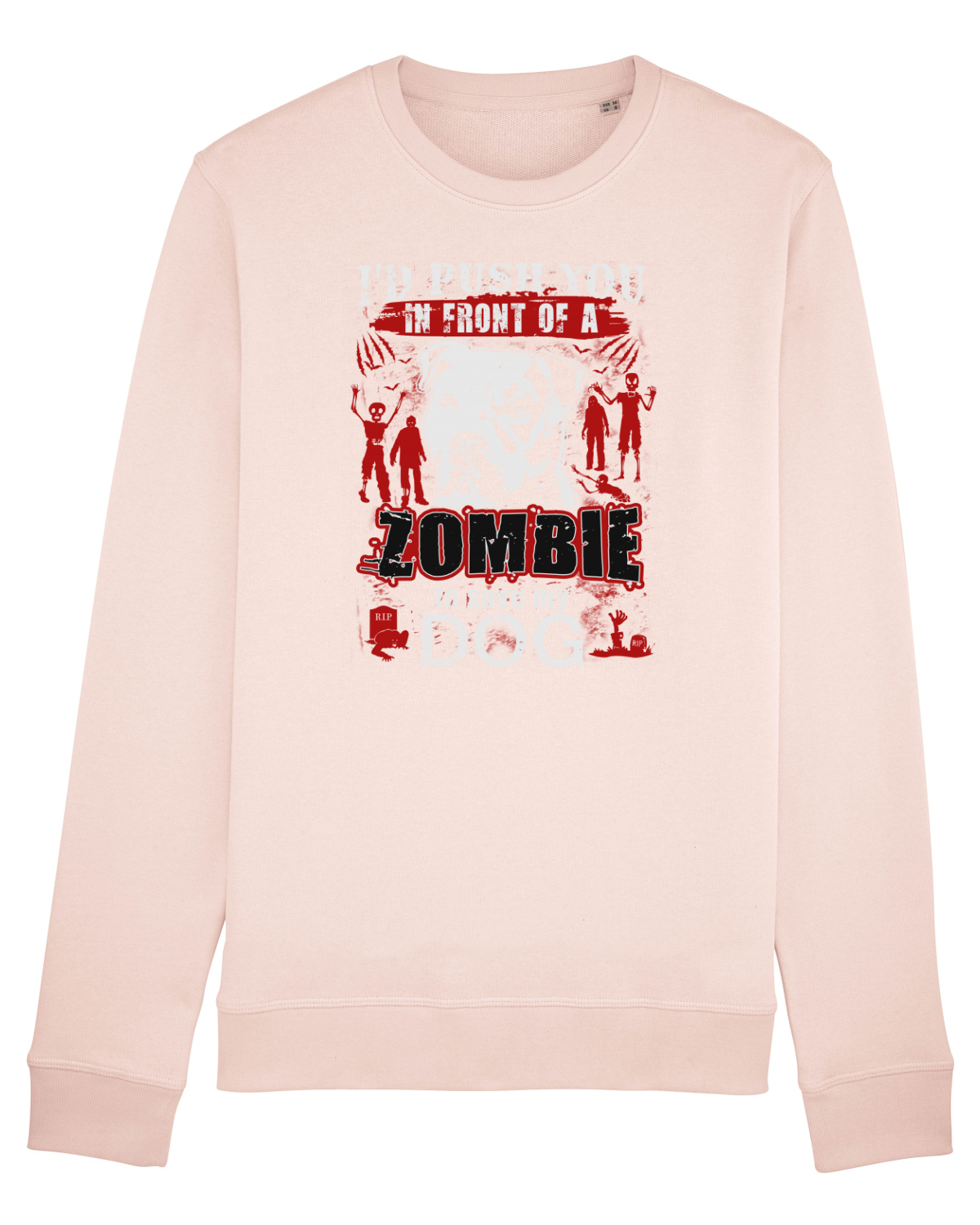 Bluză mânecă lungă Unisex Rise Candy Pink