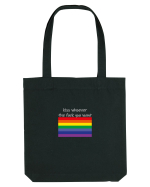 LGBT Kiss Grey Design Sacoșă textilă