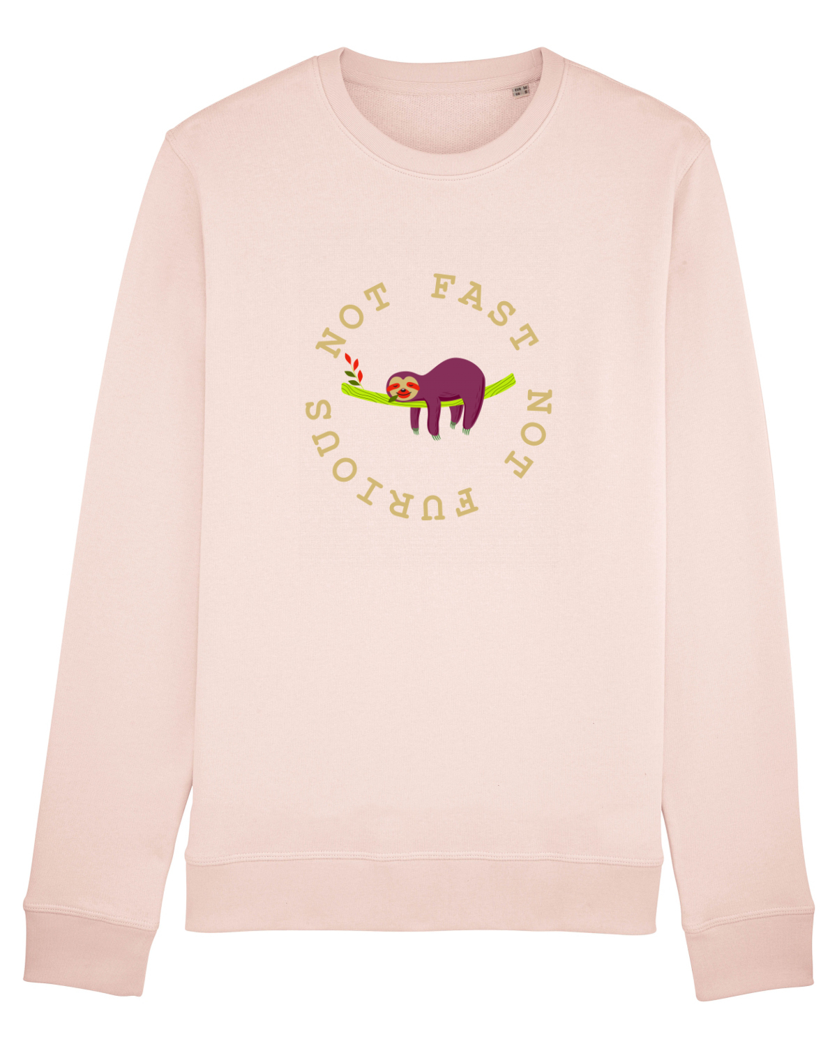 Bluză mânecă lungă Unisex Rise Candy Pink
