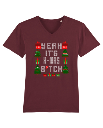 Yeah It's X-Mas Bitch Burgundy