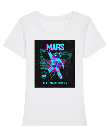 Flat Mars Society White