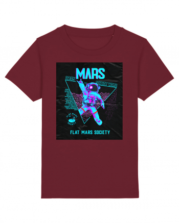 Flat Mars Society Burgundy