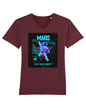 Flat Mars Society Burgundy