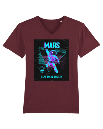 Flat Mars Society Burgundy