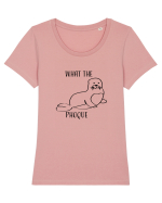 Phoque Design Tricou mânecă scurtă guler larg fitted Damă Expresser