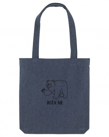 Bear With Me Design Midnight Blue