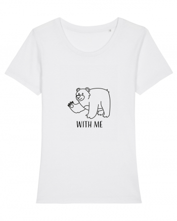 Bear With Me Design White