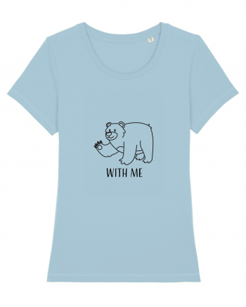 Bear With Me Design Sky Blue