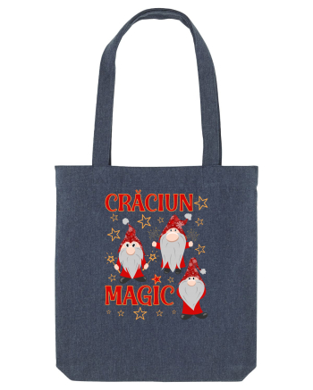 Craciun magic cu gnomi Midnight Blue