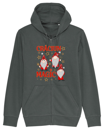 Craciun magic cu gnomi Anthracite