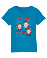 Craciun magic cu gnomi Tricou mânecă scurtă  Copii Mini Creator
