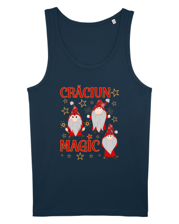 Craciun magic cu gnomi Navy