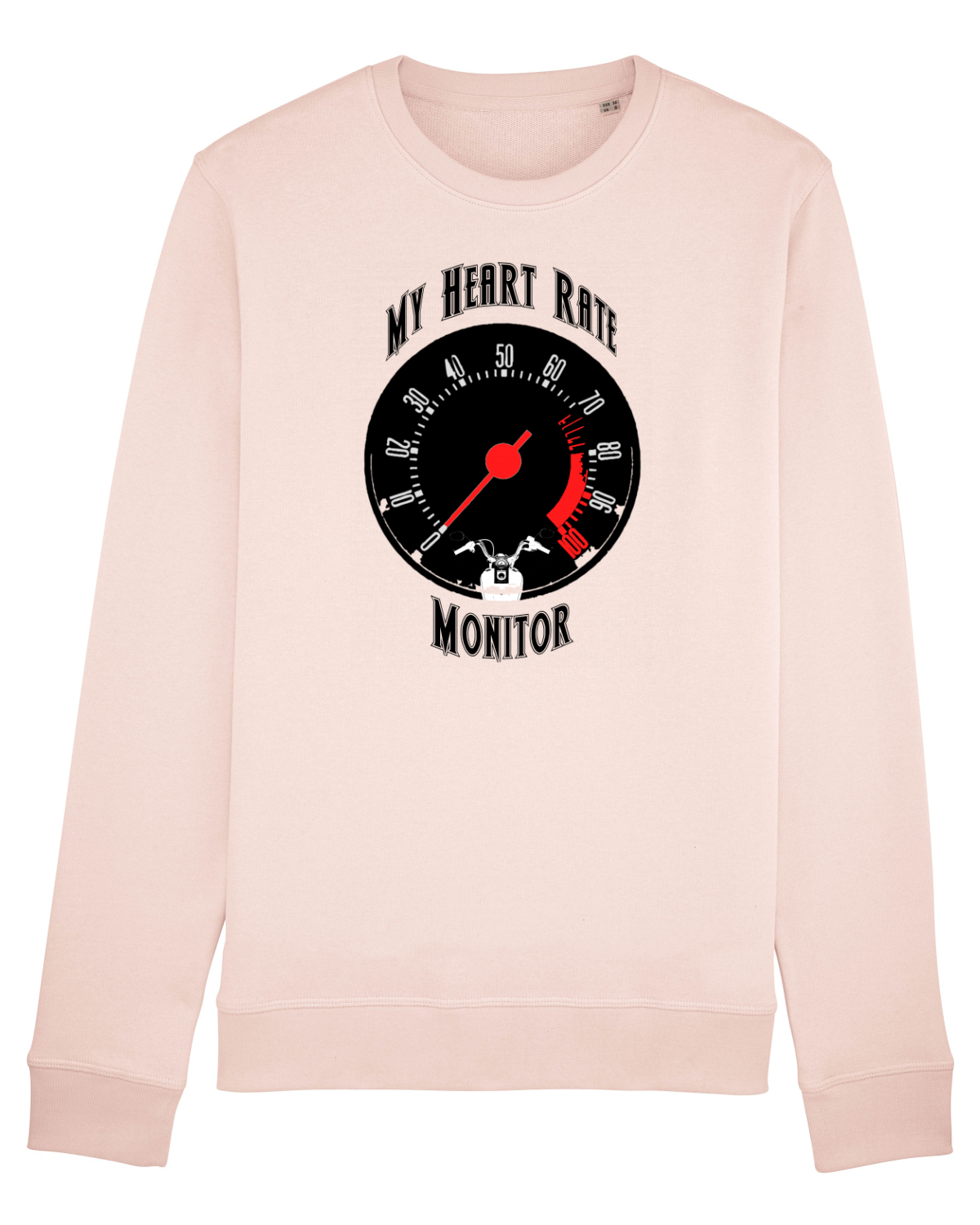 Bluză mânecă lungă Unisex Rise Candy Pink