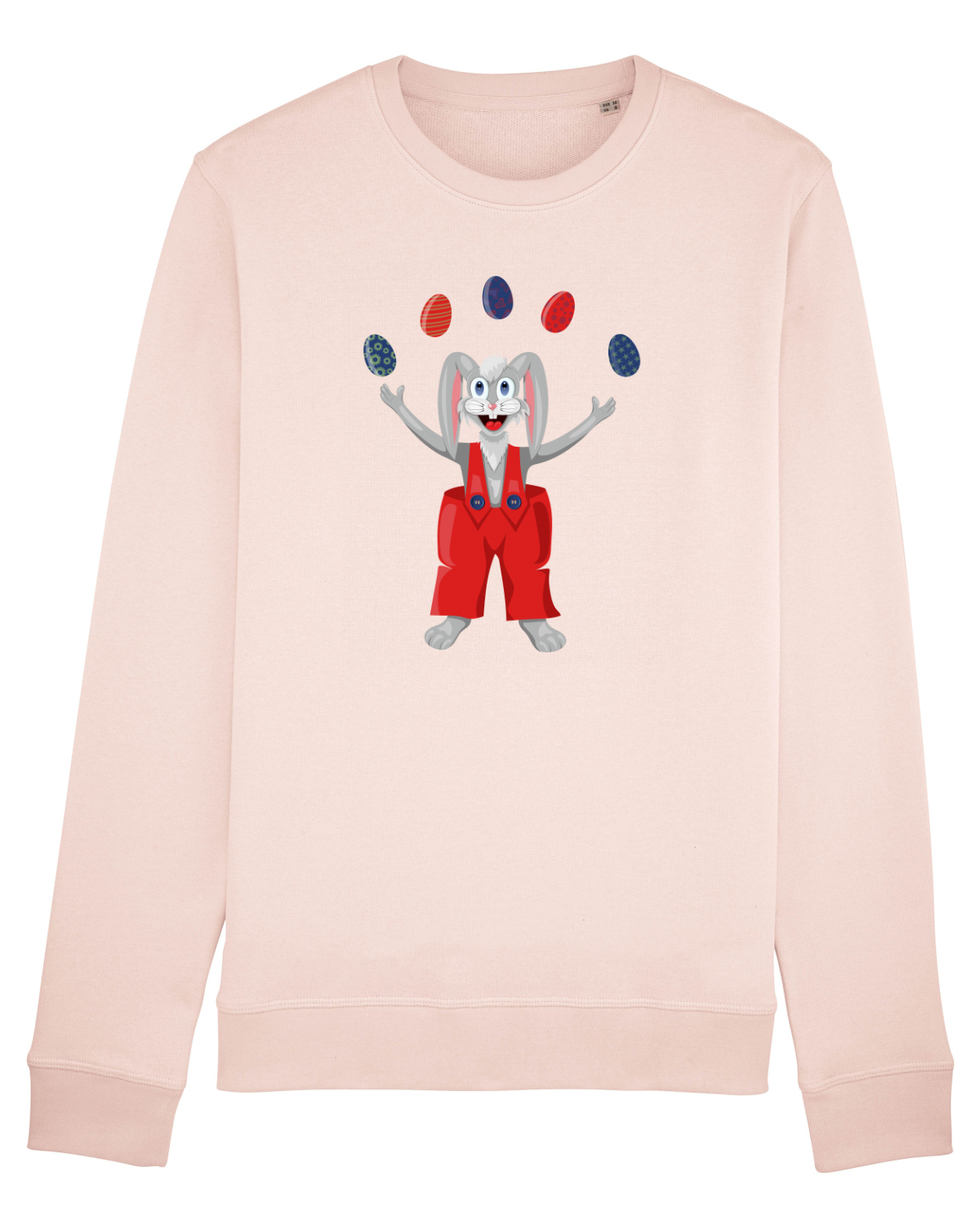 Bluză mânecă lungă Unisex Rise Candy Pink