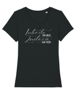 Iubeste mai mult Tricou mânecă scurtă guler larg fitted Damă Expresser