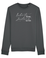 Iubeste mai mult Bluză mânecă lungă Unisex Rise