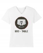 Boo-table Tricou mânecă scurtă guler V Bărbat Presenter