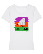 Boo-bird Tricou mânecă scurtă guler larg fitted Damă Expresser