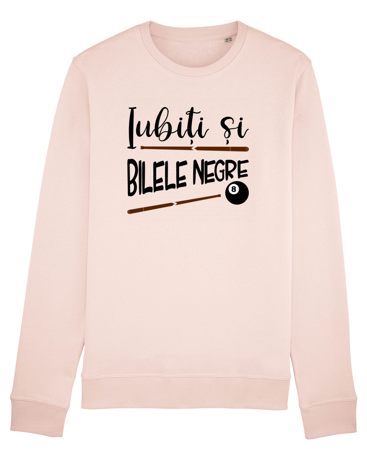 Bluză mânecă lungă Unisex Rise Candy Pink