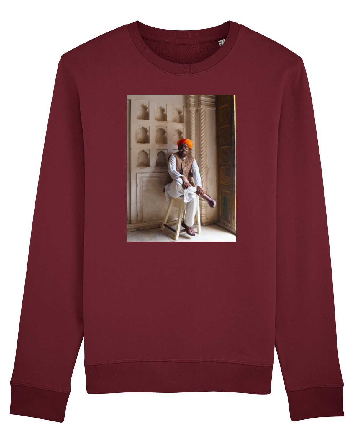 Bluză mânecă lungă Unisex Rise Burgundy