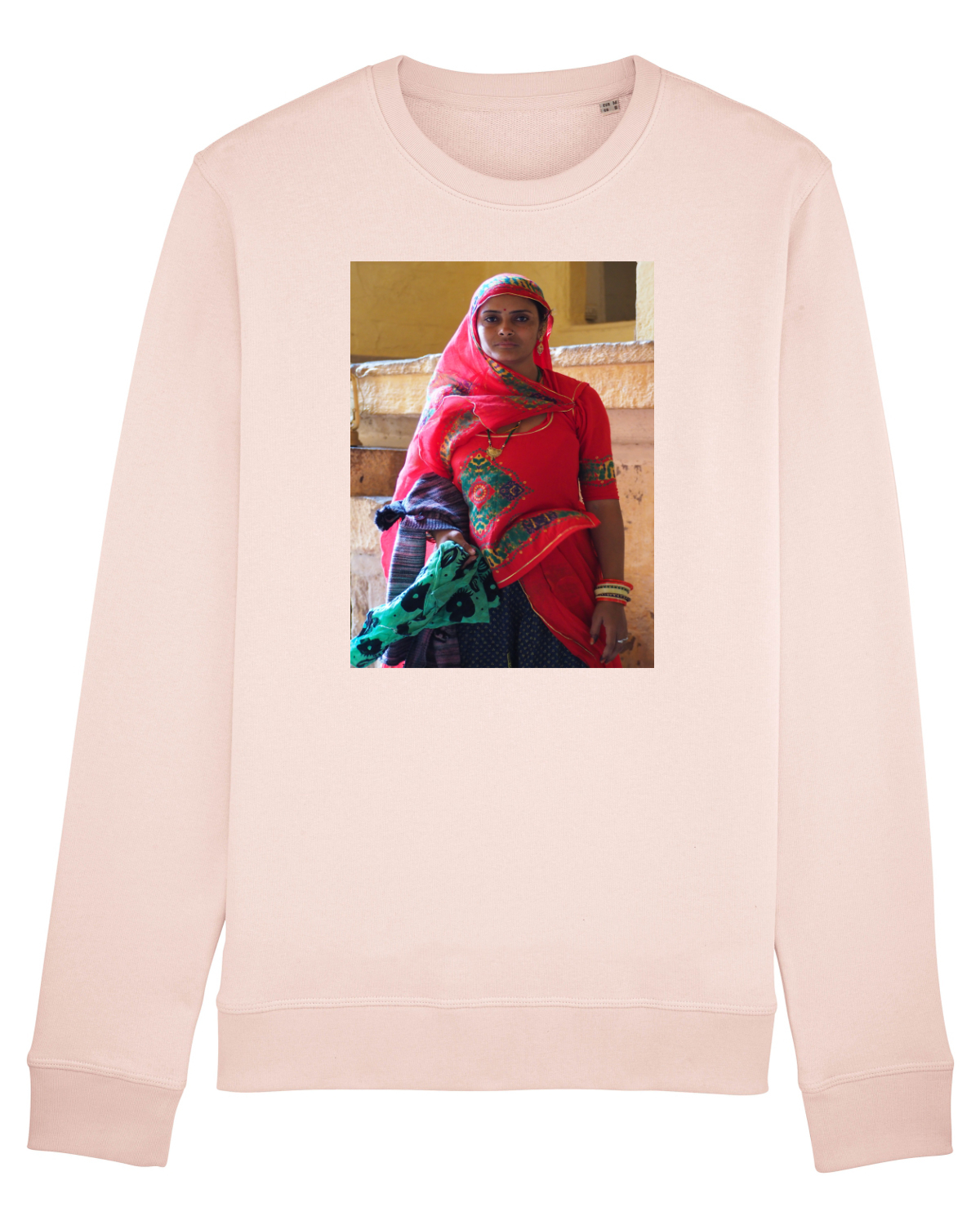 Bluză mânecă lungă Unisex Rise Candy Pink