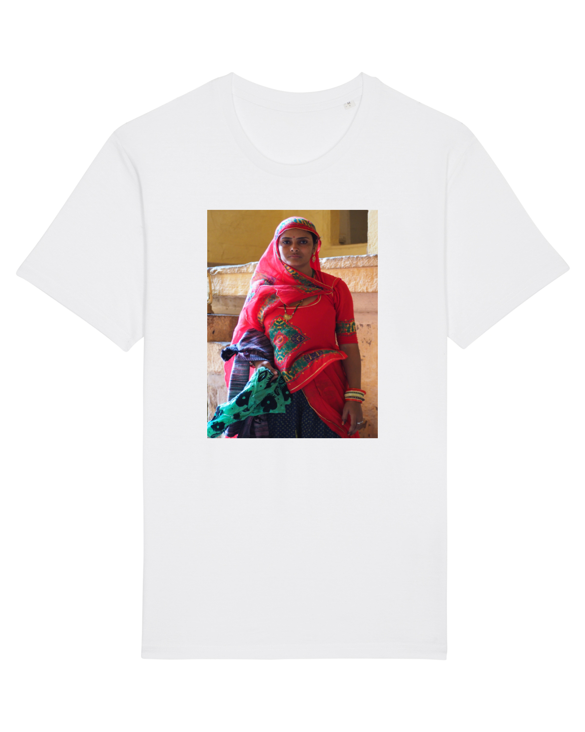 Tricou mânecă scurtă Unisex Rocker White