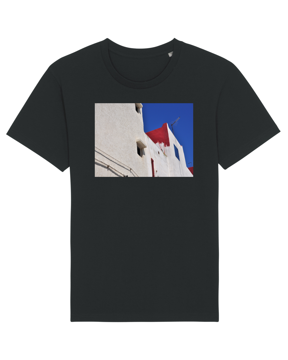 Tricou mânecă scurtă Unisex Rocker Black