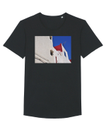 Antena Design Tricou mânecă scurtă guler larg Bărbat Skater