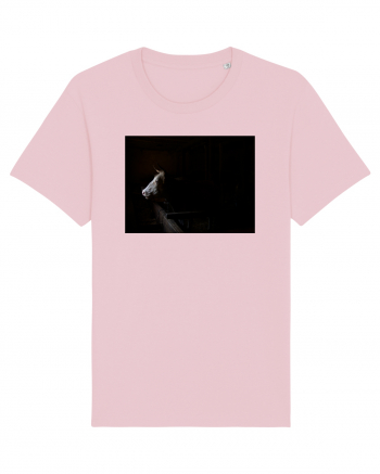 Moon Face Design Cotton Pink