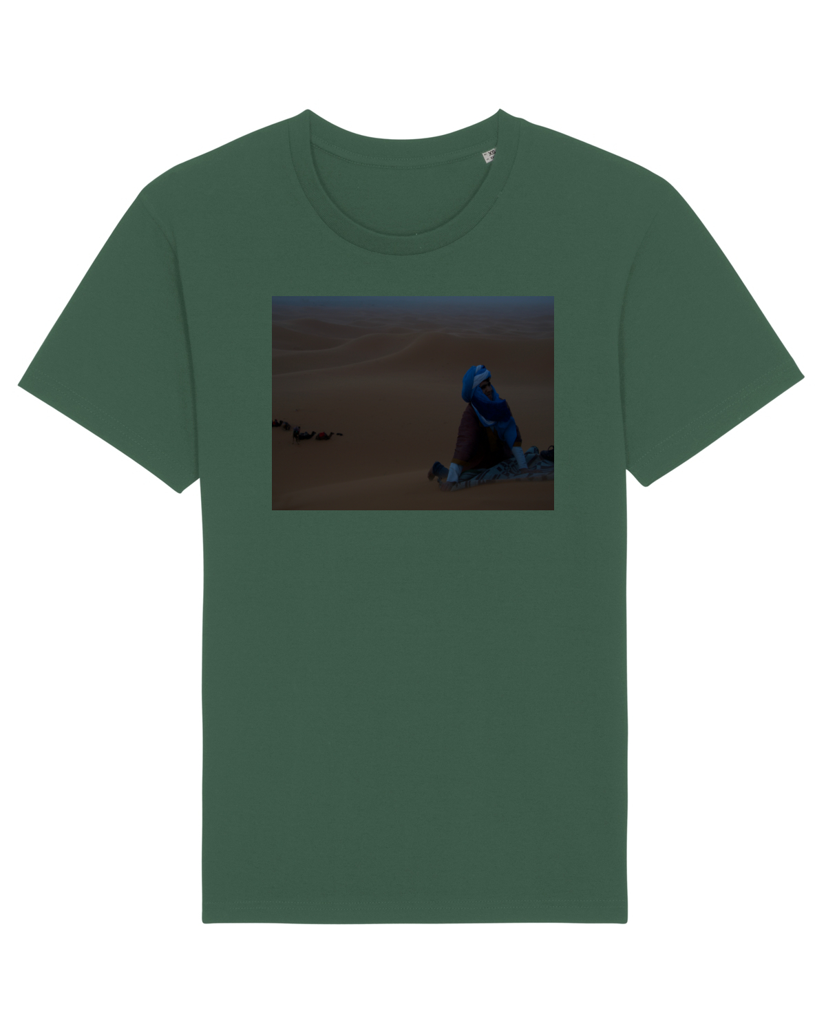 Tricou mânecă scurtă Unisex Rocker Bottle Green