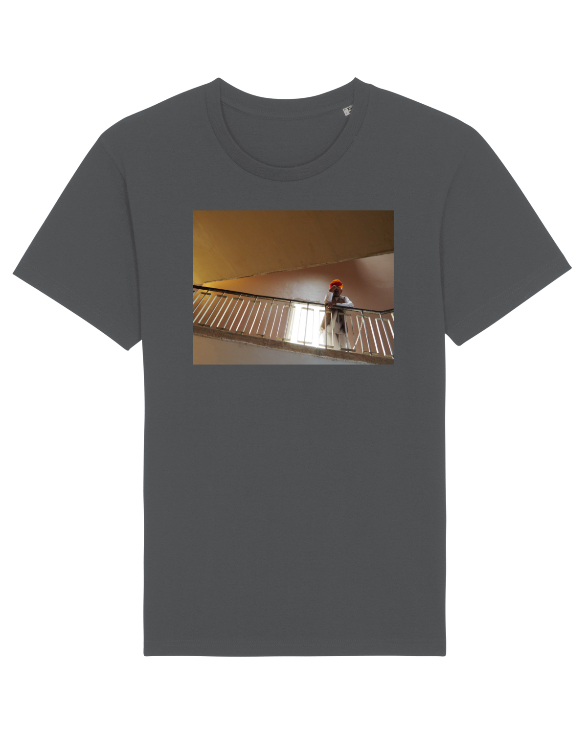 Tricou mânecă scurtă Unisex Rocker Anthracite