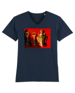 Things Design Tricou mânecă scurtă guler V Bărbat Presenter